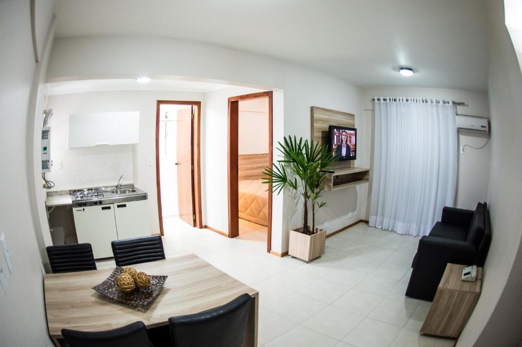 Aquarius Hotel Flat Residence Santa Cruz do Sul Rum bild