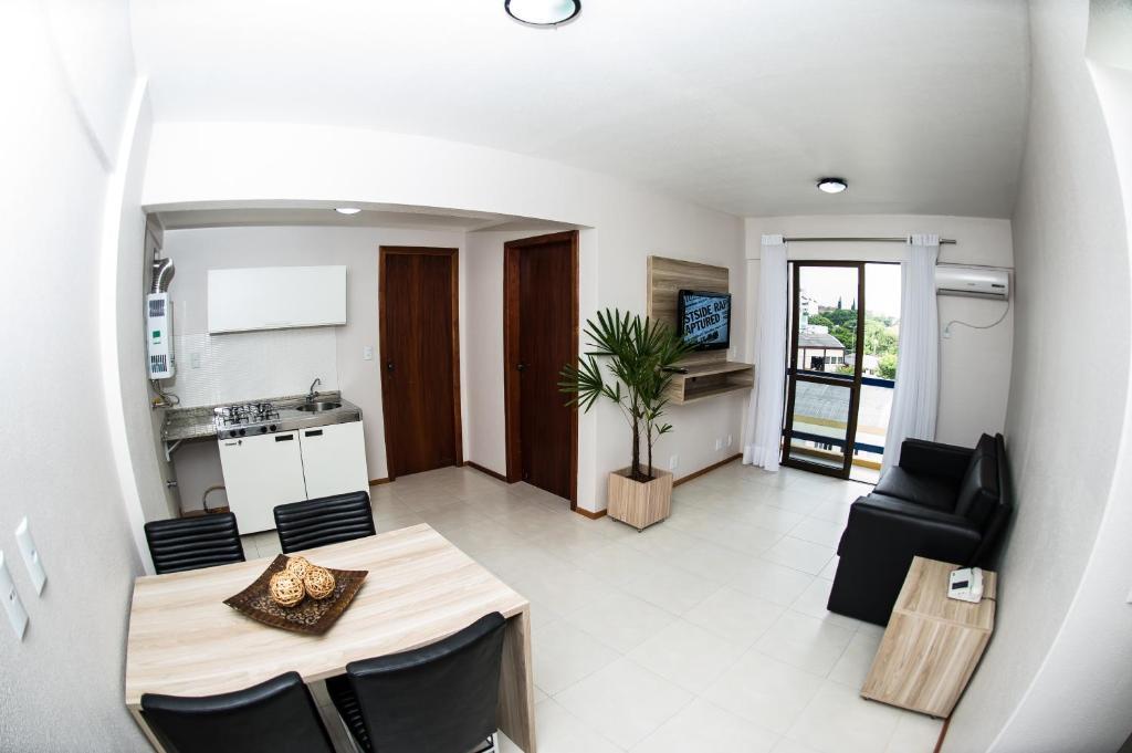 Aquarius Hotel Flat Residence Santa Cruz do Sul Rum bild