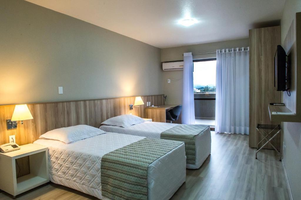 Aquarius Hotel Flat Residence Santa Cruz do Sul Rum bild
